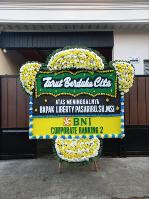 Papan Bunga Duka di Sukacai