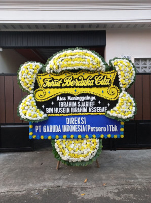 Papan Bunga Duka di Sukacai