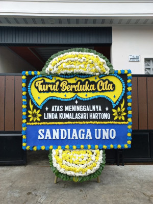 Papan Bunga Duka di Sukacai